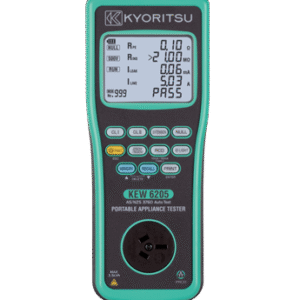 Kyoritsu KEW 6205 – Portable Appliance Tester