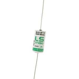 Saft LS 17330 3.6V Lithium Battery with Axial Leads – Li-SOCl₂