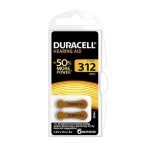 Duracell Hearing Aid Battery 312