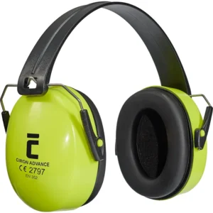 CIRON ADVANCE earmuff Hi-Viz HV yellow