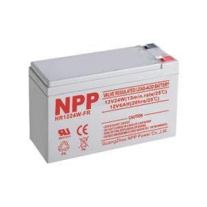 NPP HR1224W-FR 12V 6Ah High Rate Lead-Acid Battery
